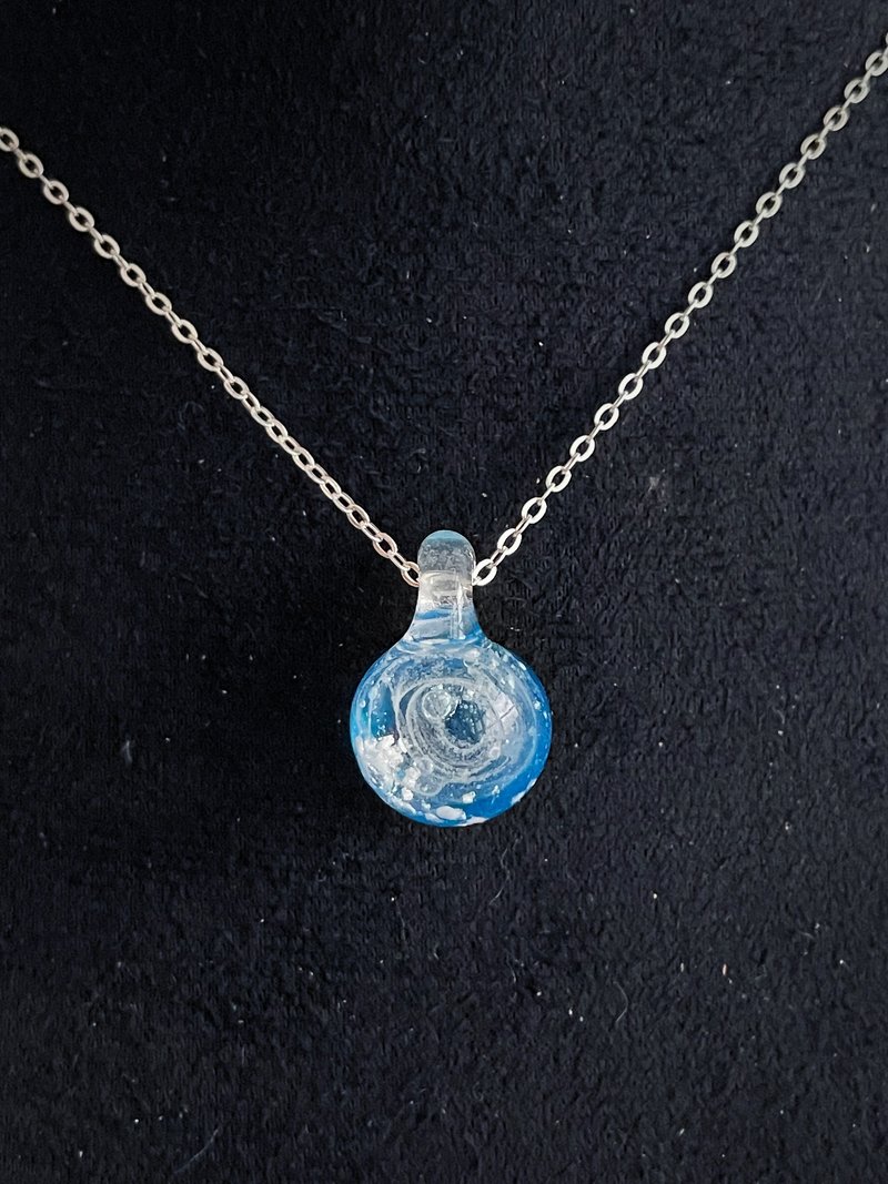 彩虹骨灰琉璃-客製化 - 項鍊 - 玻璃 