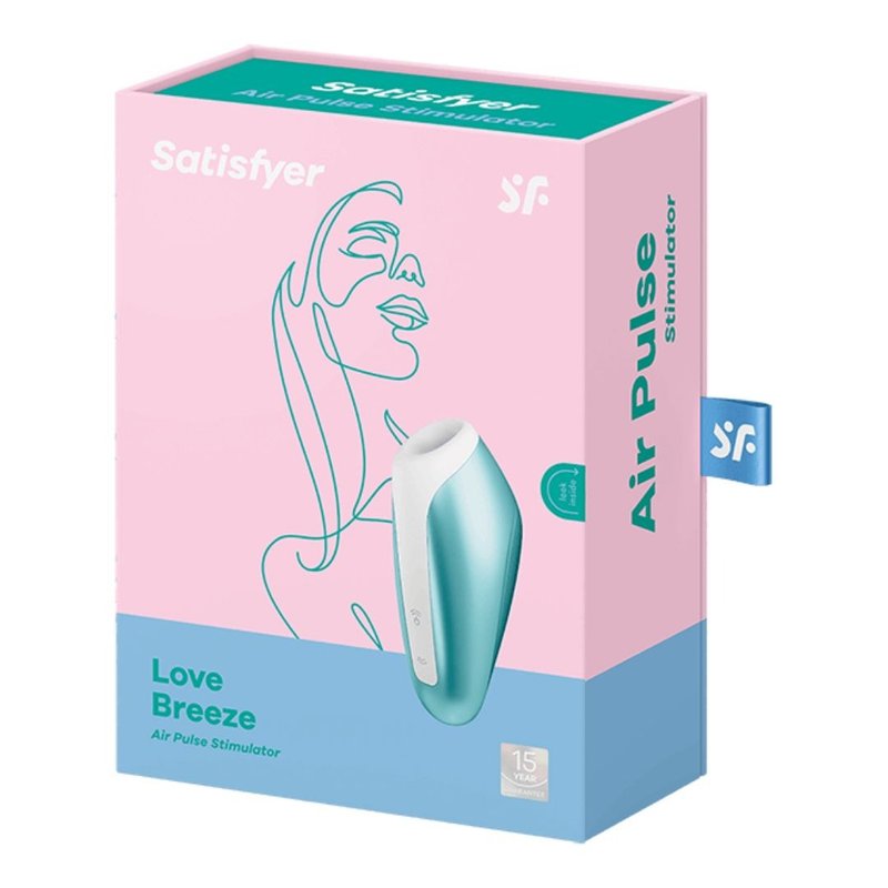 Love Breeze Portable Mini Clitoral Vibrating Suction Toy - สินค้าผู้ใหญ่ - ซิลิคอน หลากหลายสี