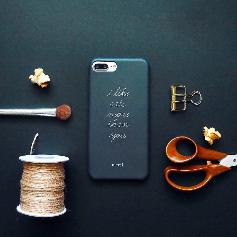 i like cats phone case - Phone Cases - Other Materials 