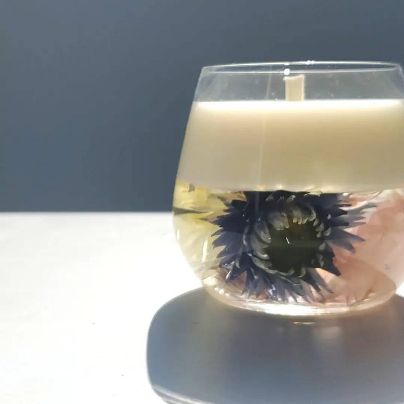 永生花果凍蠟燭 Hana's Candle Design - 蠟燭/香氛/調香 - 其他材質 