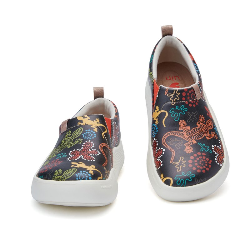 [Uin] Spanish original design | Funny Species Toledo 10 painted casual women's shoes - Women's Casual Shoes - Other Materials Multicolor