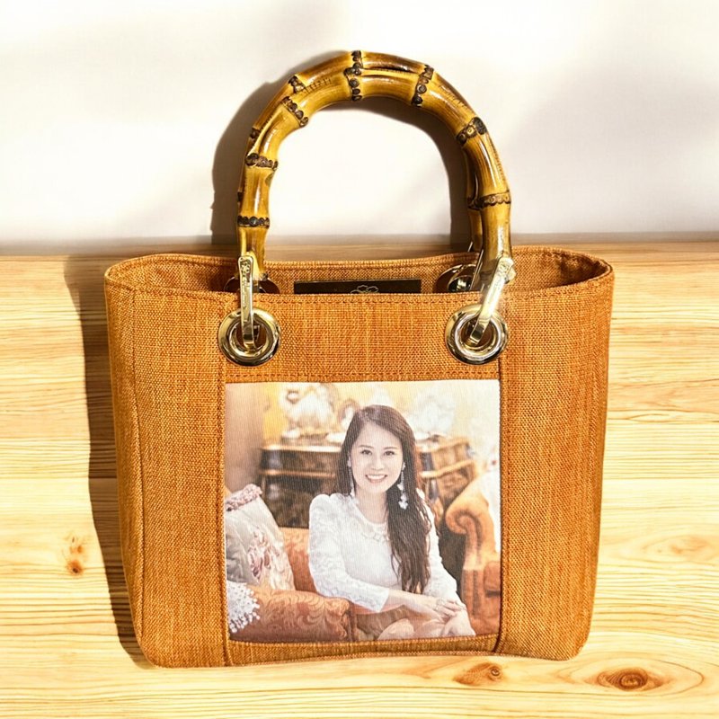 Only 500g! Alamain Classic Mini Bamboo Knot Custom-Made Bag, Be Your Own Goddess - Handbags & Totes - Waterproof Material 