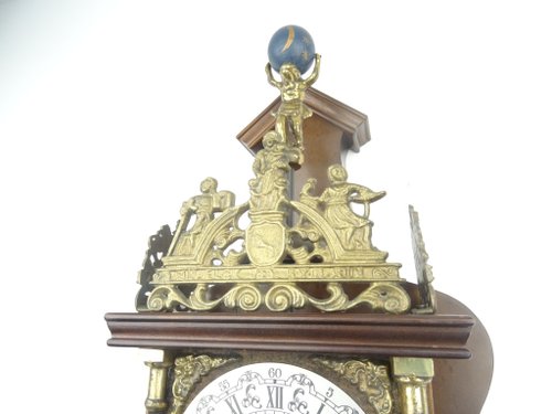 Zaanse オランダ製壁掛け時計 ヴィンテージ アンティーク 8 日間