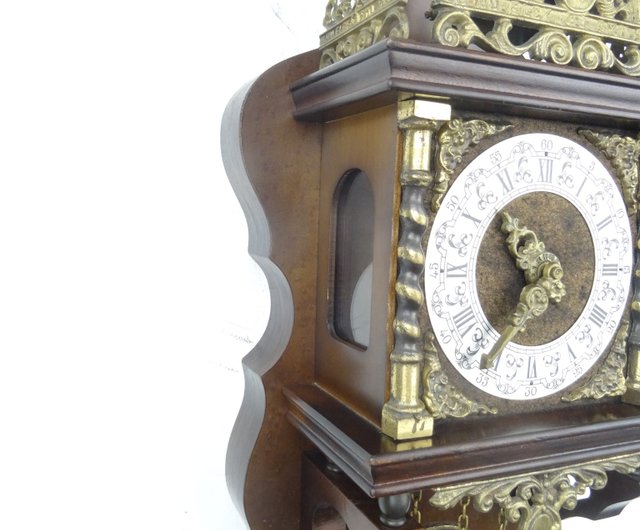 掛け時計　オランダ　Warmink社　ザーンセ時計　アンティーク Zaanse オランダ製壁掛け時計 ヴィンテージ アンティーク 8 日間