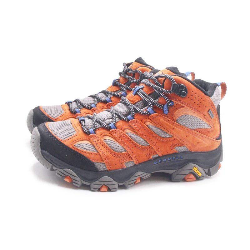 MERRELL MOAB 3 MID GORE-TEX防水登山中筒鞋 男鞋-磚橘 - 男運動鞋/球鞋 - 防水材質 