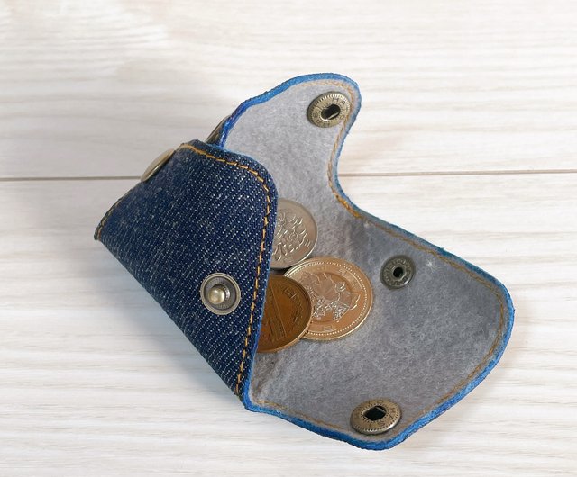 美品 jy3 デニムコインケース デニムコインケース jy3 美品