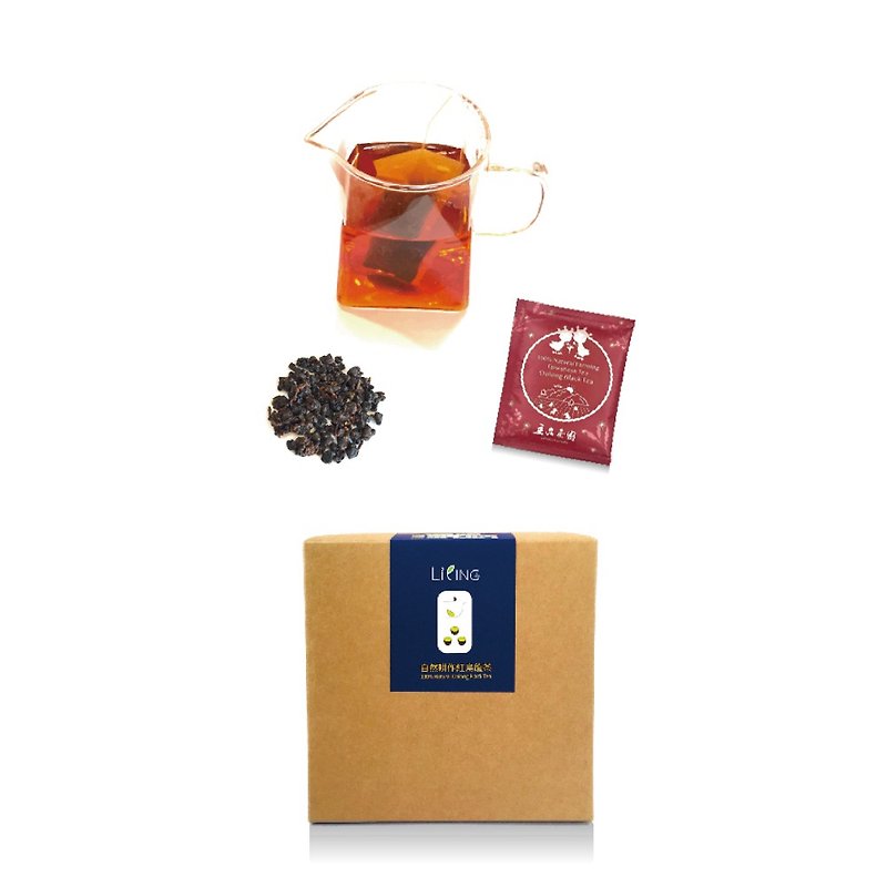Pesticide-free red oolong tea 8 tea bags, peace of mind shipping SOP - Tea - Paper Red