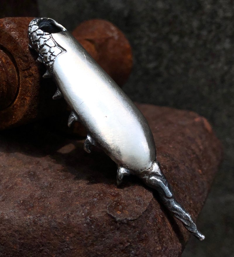 八荒墜 Agave macroacantha pendant 八荒墜 - 吊飾/掛飾 - 銀 銀色