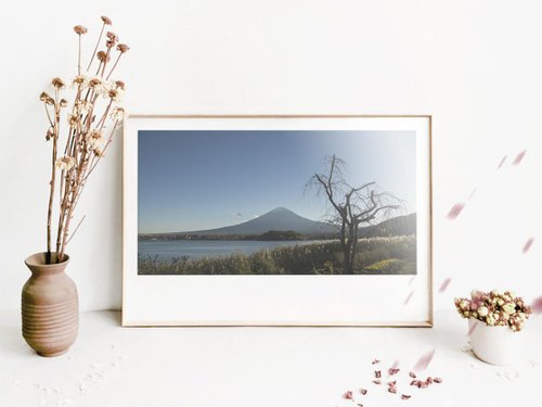 一人＋本是生活家 LILIKE.TW 日本12丨富士山/掛畫/海報/臺灣製原木畫框/尺寸可客製