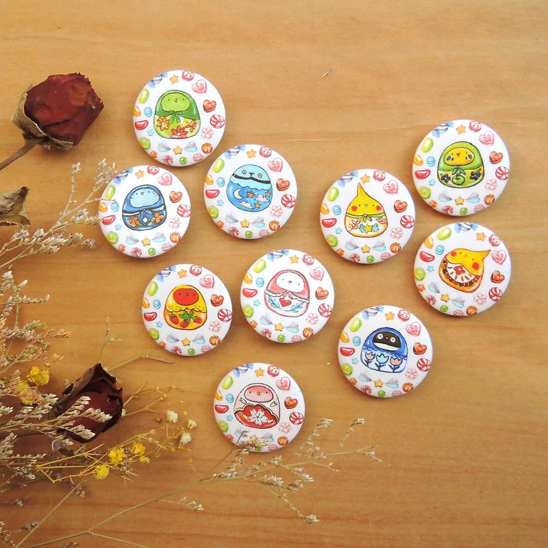 Candy Land Small Pin - Badges & Pins - Plastic 