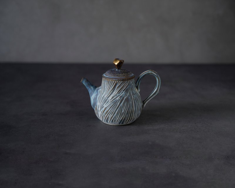 Haisong_high model_teapot - Teapots & Teacups - Porcelain Blue