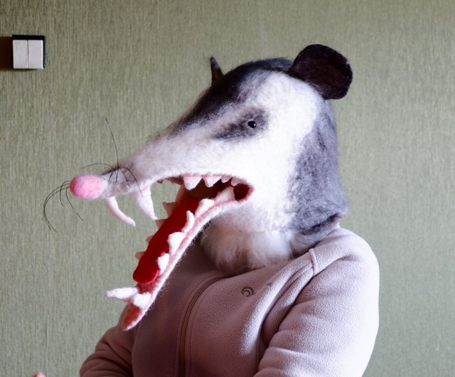 possum head mask