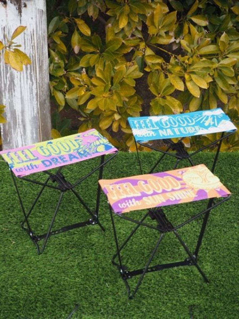 【Pre-order】 ☼ outdoor light folding chair ☼ (three) - Chairs & Sofas - Other Materials Multicolor