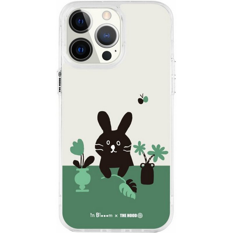 Comfy Happy Bunny Green iPhone 15 Galaxy Fold/Flip S24 Case Hybrid Plus ...