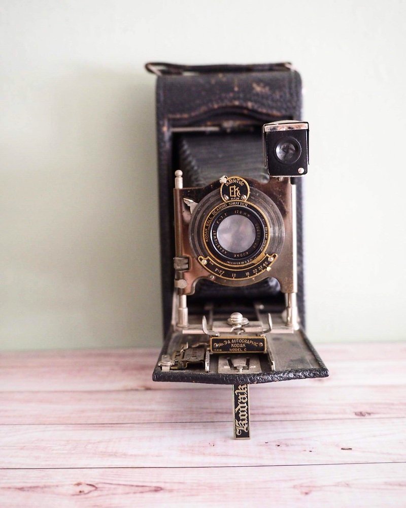 美國柯達大型蛇腹古董相機 1914~1934年之間 - 相機/拍立得 - 其他金屬 