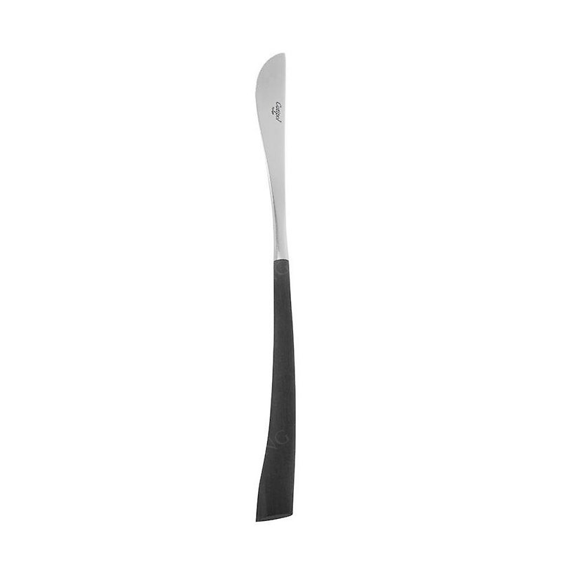 NOOR系列黑銀23.3CM主餐刀 - 刀/叉/湯匙/餐具組 - 不鏽鋼 銀色