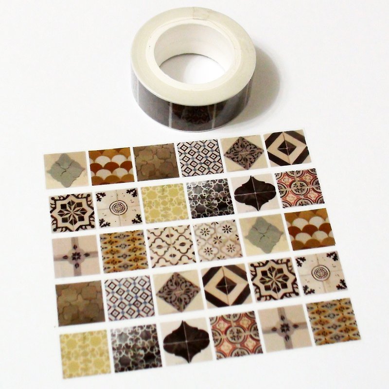 Masking Tape Egypt Tiles - Washi Tape - Paper 