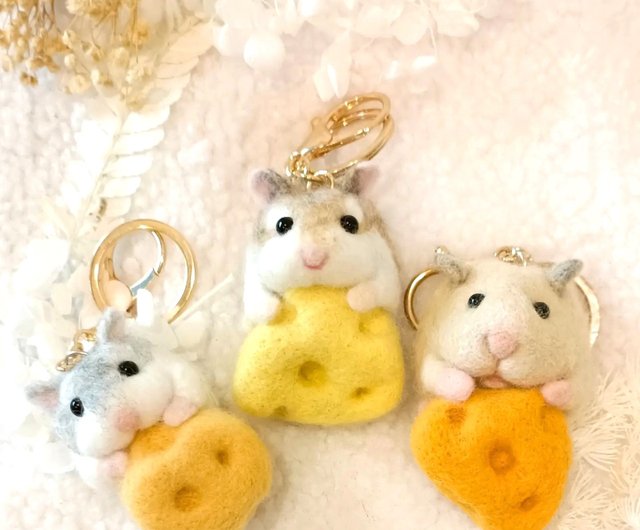 Hamster keychain sale