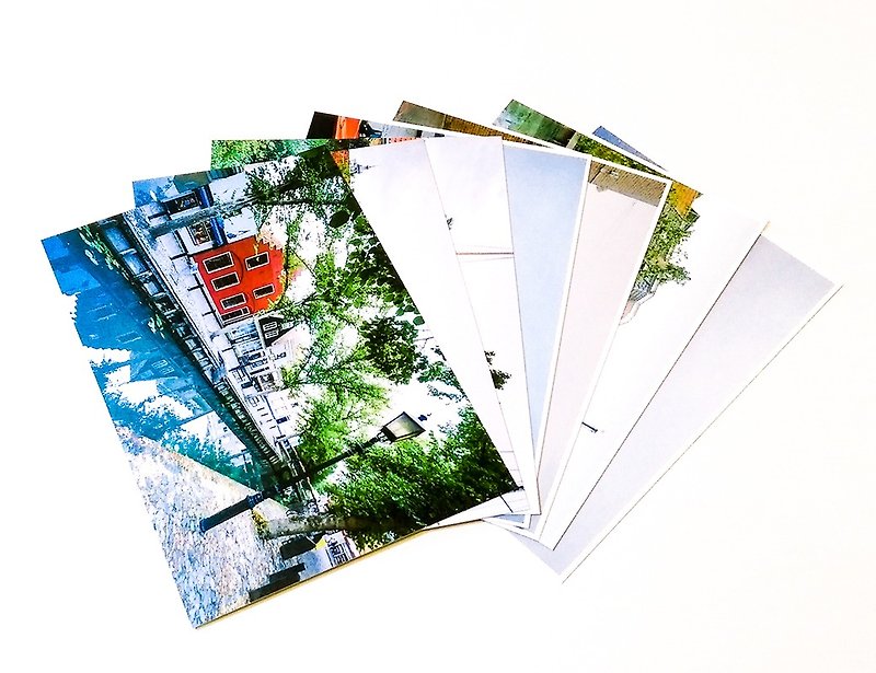 攝影明信片組(7枚) | 荷蘭的夏天 - 卡片/明信片 - 紙 多色