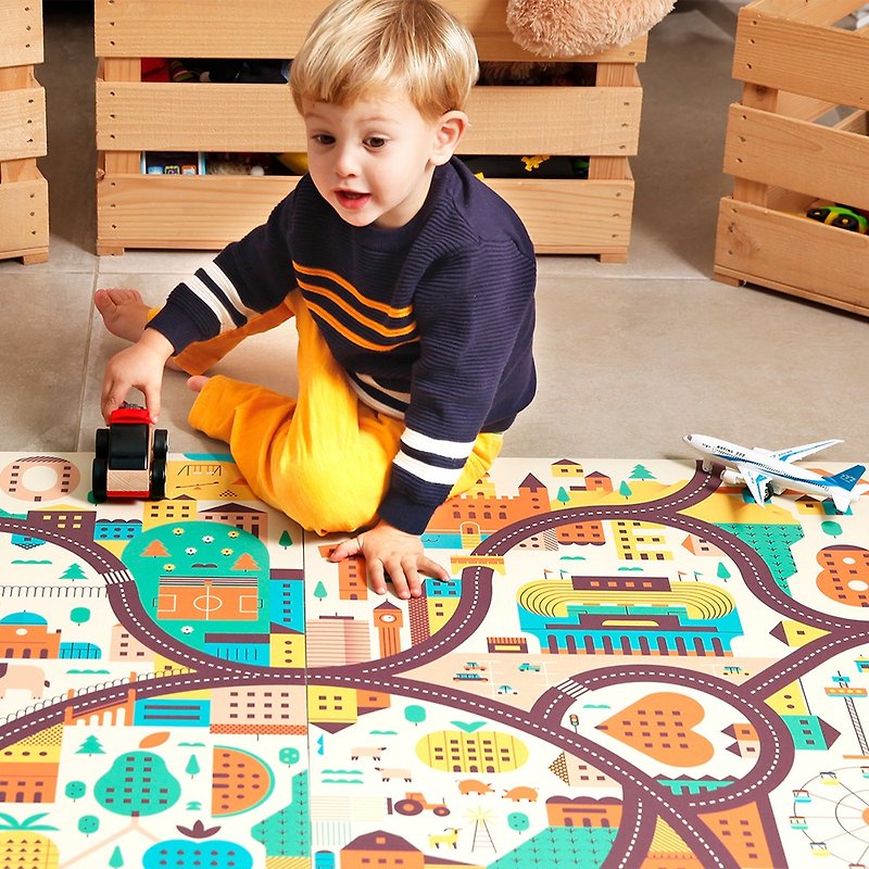 [Made in Spain] Mamut Big Design-City Series Children's Play Mat - Crawling Pads & Play Mats - Plastic 