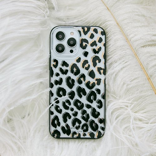 COACH • kate spade 數位精品 【kate spade】iPhone 14 系列 精品手機殼 性感豹紋