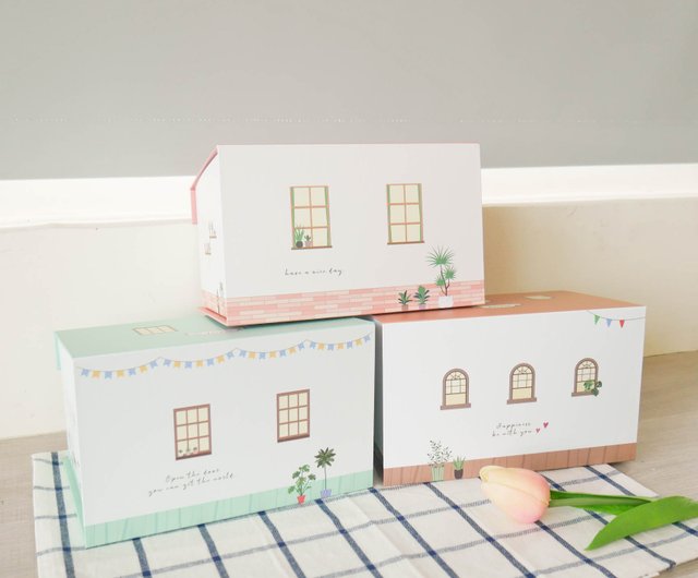 家型ギフトボックス - 中サイズ。JGB-79。 - ショップ Joystar