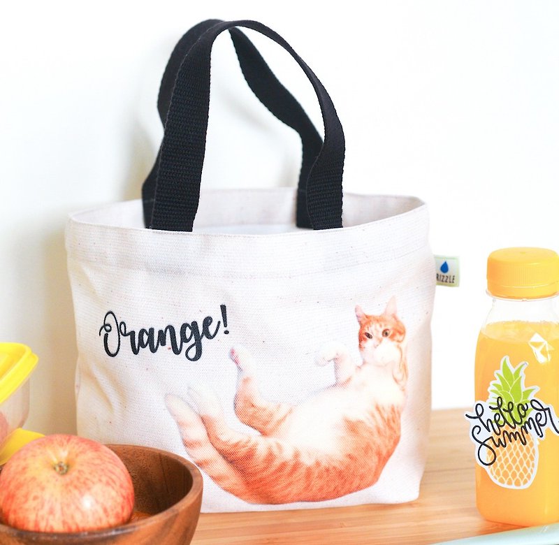 Customized pet bento bag / let it accompany you to eat lunch every day - Custom Pillows & Accessories - Polyester 