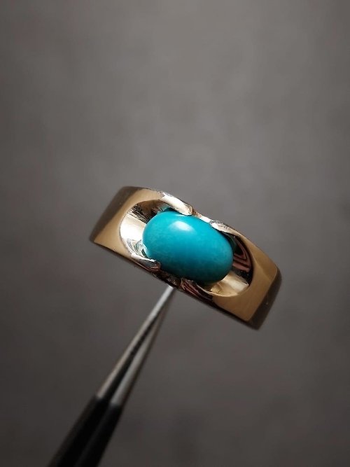 gemsjewelrings Natural Mens Feroza Ring Real Turquoise Ring Rare Feroza Ring Nature Of Feroza