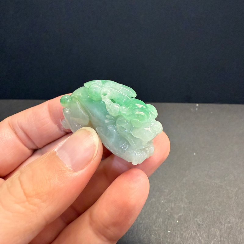 瀚玉珠寶 天然翡翠貔貅 芙蓉種貔貅翡翠 種好色鮮 避邪招財 天然 - 其他 - 玉石 