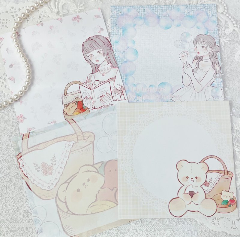 picnic design memo - Storage & Gift Boxes - Paper Multicolor