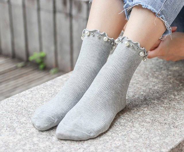 Unni Elegant Lace Socks. Socks. Cute. Lace Socks. Socks. Socks. Shoes and  Socks. - Shop sunrainlike Socks - Pinkoi