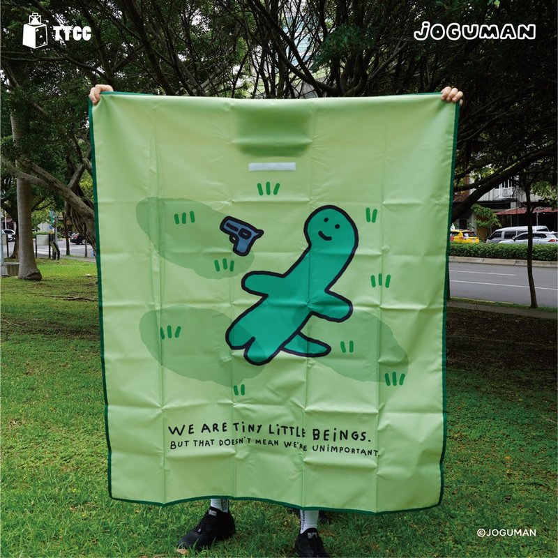 JOGUMAN-Picnic mat (green lying gun type/beige gun holding type) - ชุดเดินป่า - วัสดุอื่นๆ 