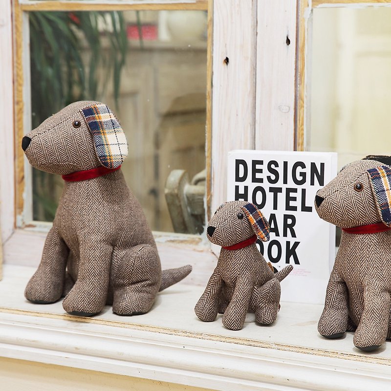 Jouetle動物門擋書擋 - 獵犬 Hunter-香港原創家居擺件 - 裝飾/擺設  - 聚酯纖維 咖啡色