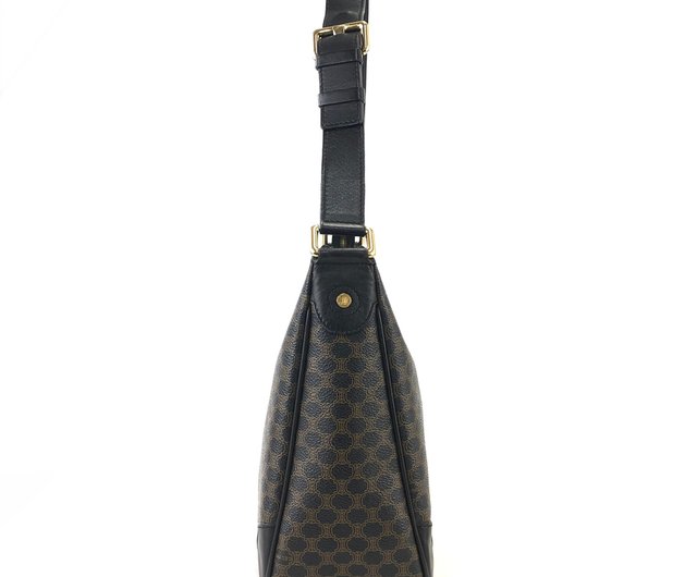 日本直送 名牌中古包 】CELINE セリーヌ マカダム ホーボー
