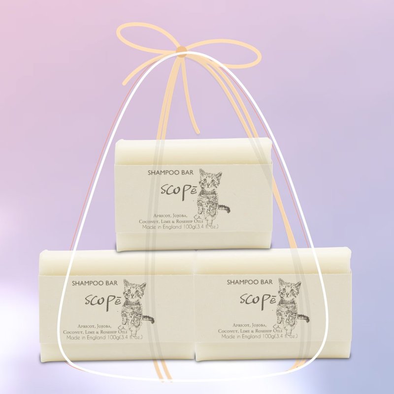 Nude Lime Shampoo Soap is on sale for a limited time, 3 pieces [SCOPē] only available on 7/9 - แชมพู - สารสกัดไม้ก๊อก 