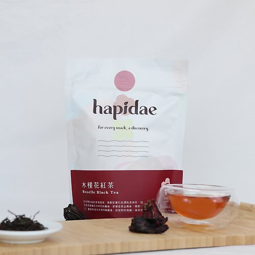 它好好 TA HAO HAO 【hapidae】木槿花紅茶 經典特色茶系列 花草茶(茶包/3g/15入)