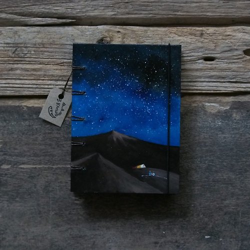 Kamlor Handmade Our family with the galaxy. Notebook Handmade notebook Diary 筆記本 journal