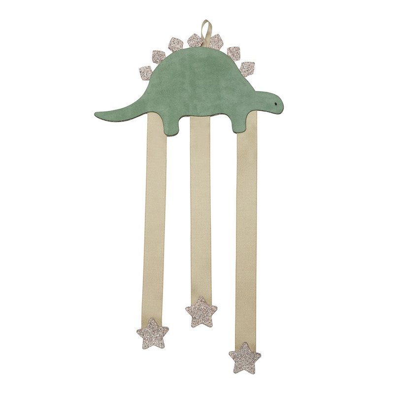 UK Mimi & Lula AW23_Cute Dinosaur Hair Clip Storage Ornament - เครื่องประดับ - เส้นใยสังเคราะห์ 