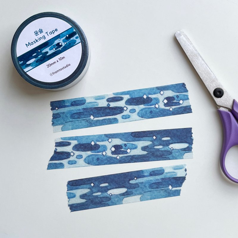 Yoonsul (Wave) Washi tape - มาสกิ้งเทป - วัสดุอื่นๆ 