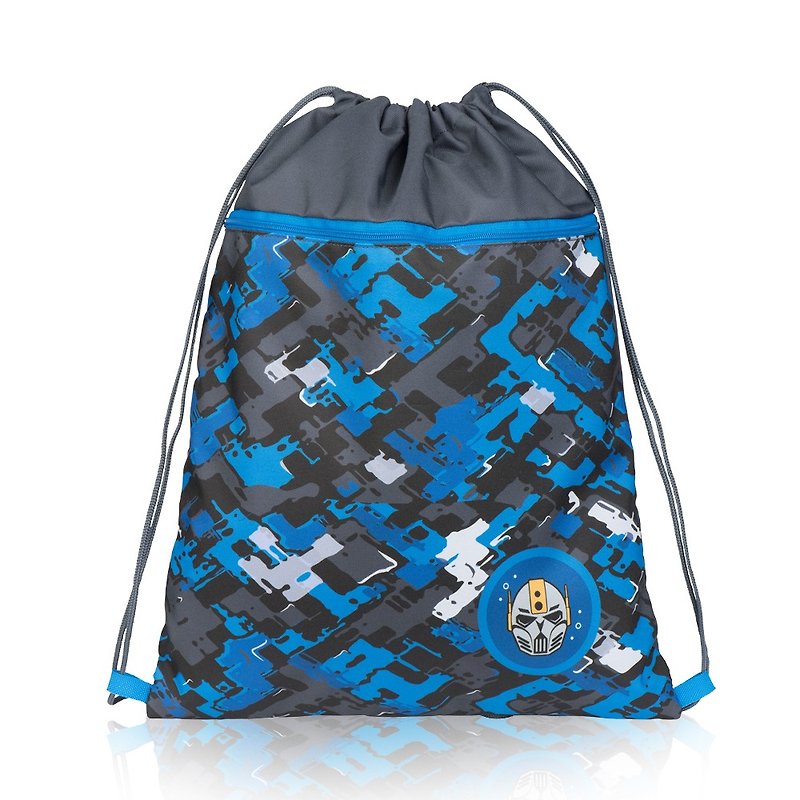 Tiger Family British Drawstring - Cosmic Superman - Drawstring Bags - Waterproof Material Blue