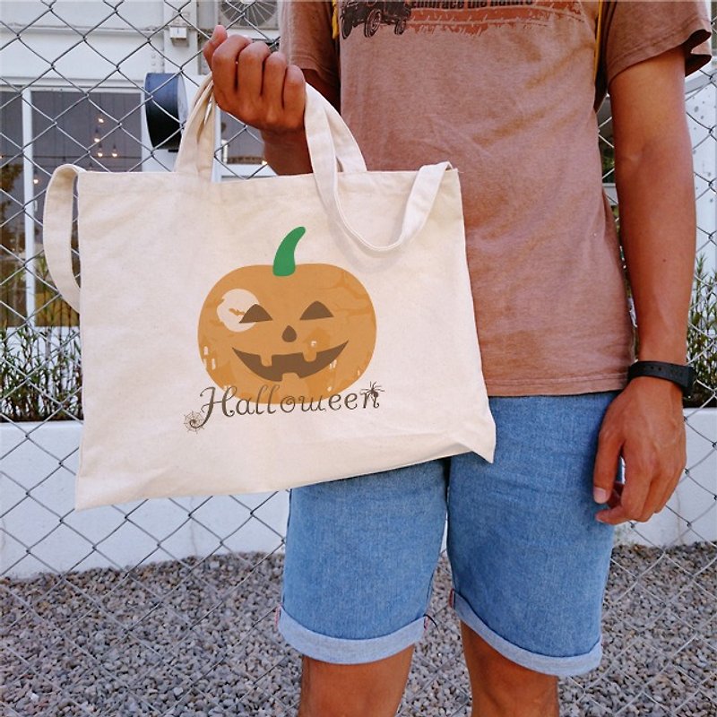 Halloween Halloween Windbreaker Canvas - Messenger Bags & Sling Bags - Cotton & Hemp 