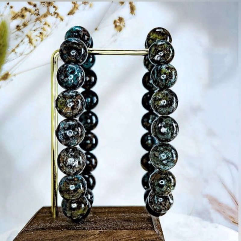 【莫內花園祖母晶】莫奈花園 天然綠祖母晶水晶手鍊手串 - 手鍊/手環 - 水晶 綠色