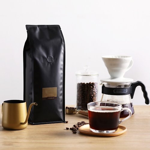 COFFEST大隱珈琲 【免運】綜合配方咖啡豆 一磅裝3入 義式咖啡豆/曼巴咖啡豆 咖啡