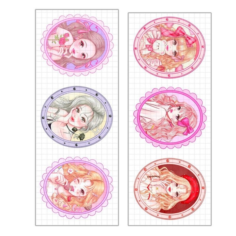 design tape frame (10cm) - Stickers - Other Materials 