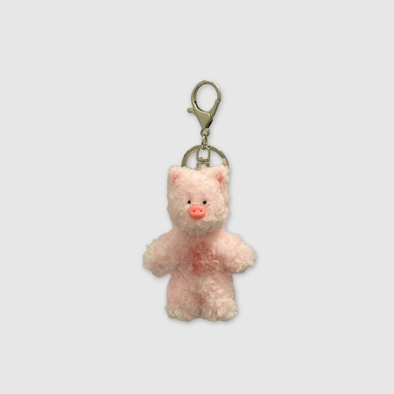 Pig keyring - 鑰匙圈/鑰匙包 - 壓克力 粉紅色