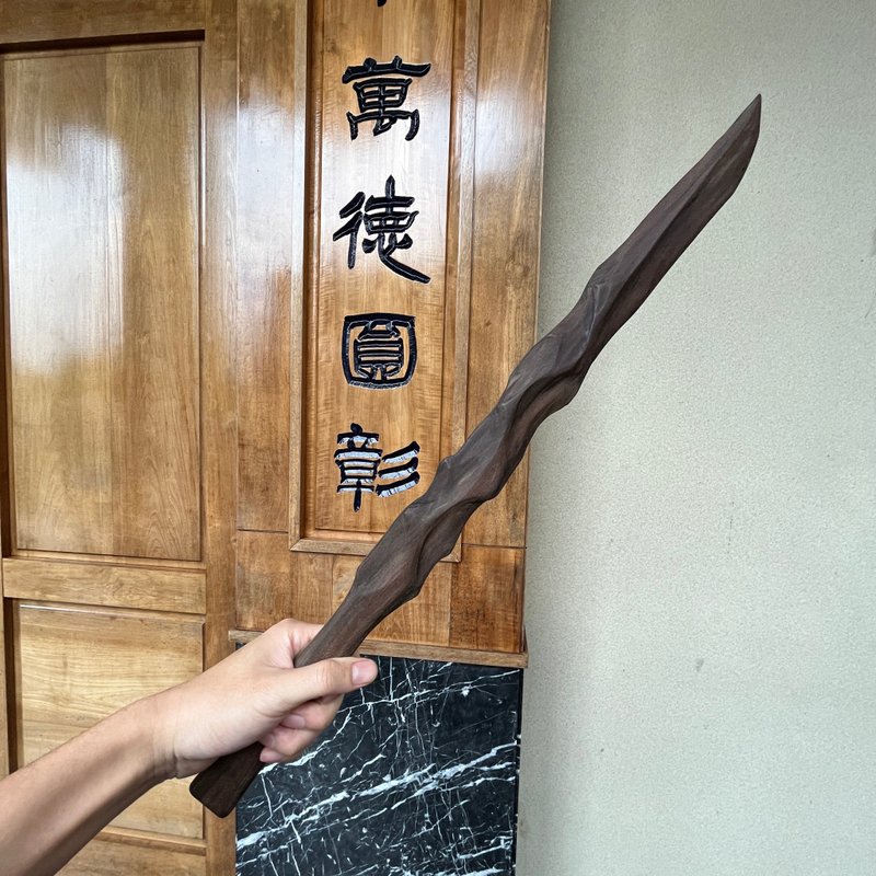 我販劍　妖刀　青儺　綠檀短刀　手工木劍　藝術木刀 　魔劍 - 擺飾/家飾品 - 木頭 綠色