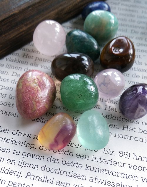 石話石說 Alice Jewelry 天然滾石組合 打磨件 消磁滾石 口袋能量石 天然礦石 原礦