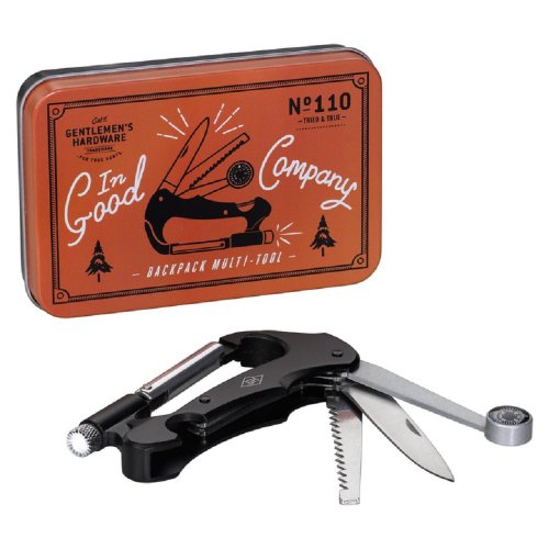 英國True Utility多功能工具 【Gentlemen's Hardware】隨身戶外探險多功能工具組
