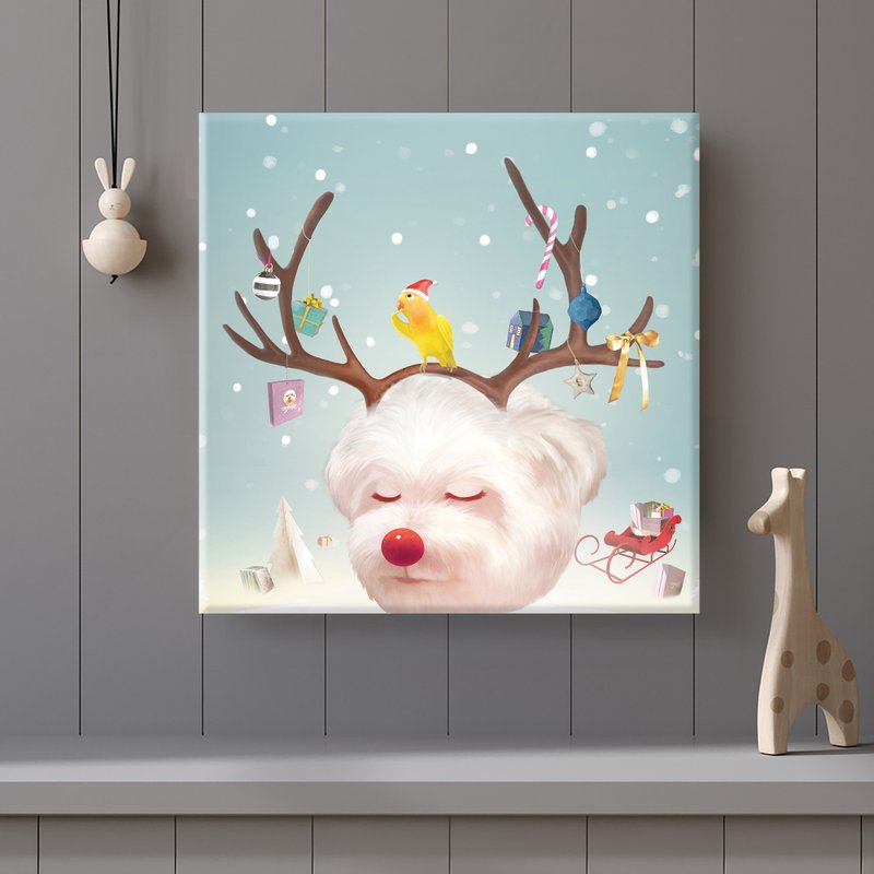 小鐵君複製畫 + 狗狗票卡包 經典收藏 - 海報/掛畫/掛布 - 其他材質 