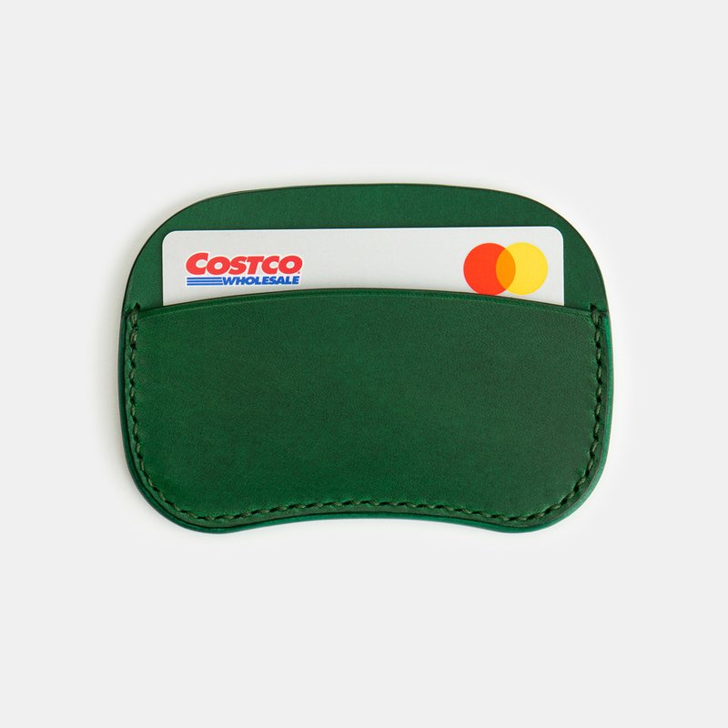 GOURTURE - Jelly Bean Sugar Card Holder/Card Holder [Pine Green] - Wallets - Genuine Leather Green